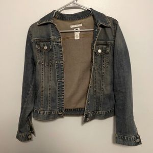 Distressed Old Navy Jean Jacket
